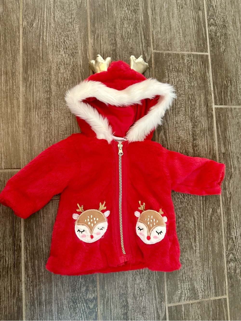Baby Santa reindeer jacket